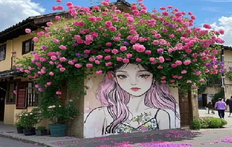 金川怎么设计网红打卡墙绘