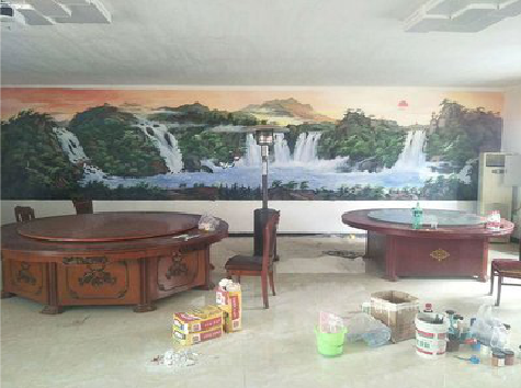 金川墙绘-写实风景