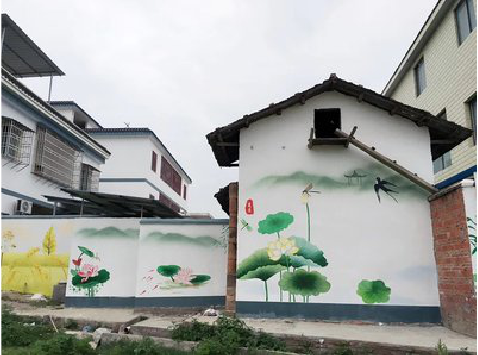 金川室外墙绘-从选材到保养。