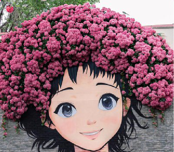 金川墙体彩绘-网红墙打卡