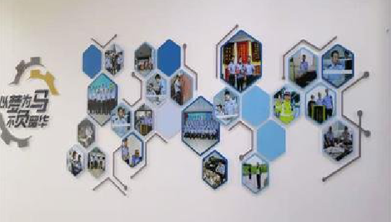 金川文化墙最常见的做法。