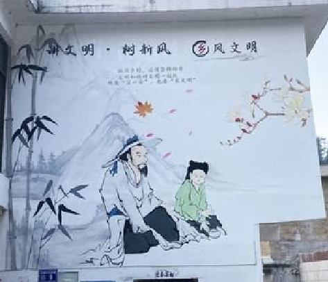 金川分享几个墙绘保养知识。