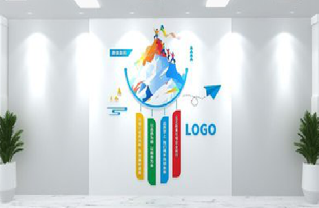 金川公司企业形象墙的工艺材料有哪些？